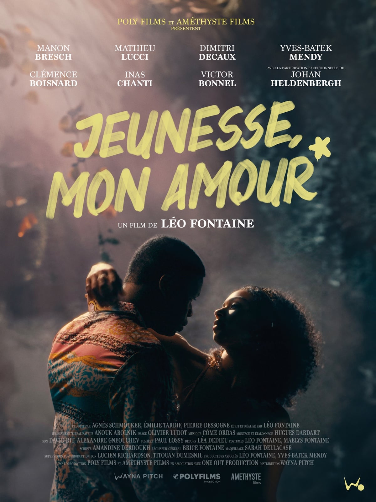 Jeunesse, mon amour - Cover
