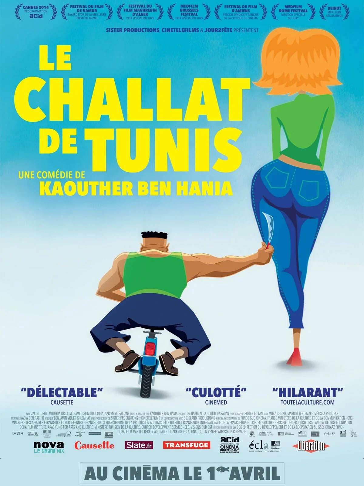 Le Challat de Tunis - Cover