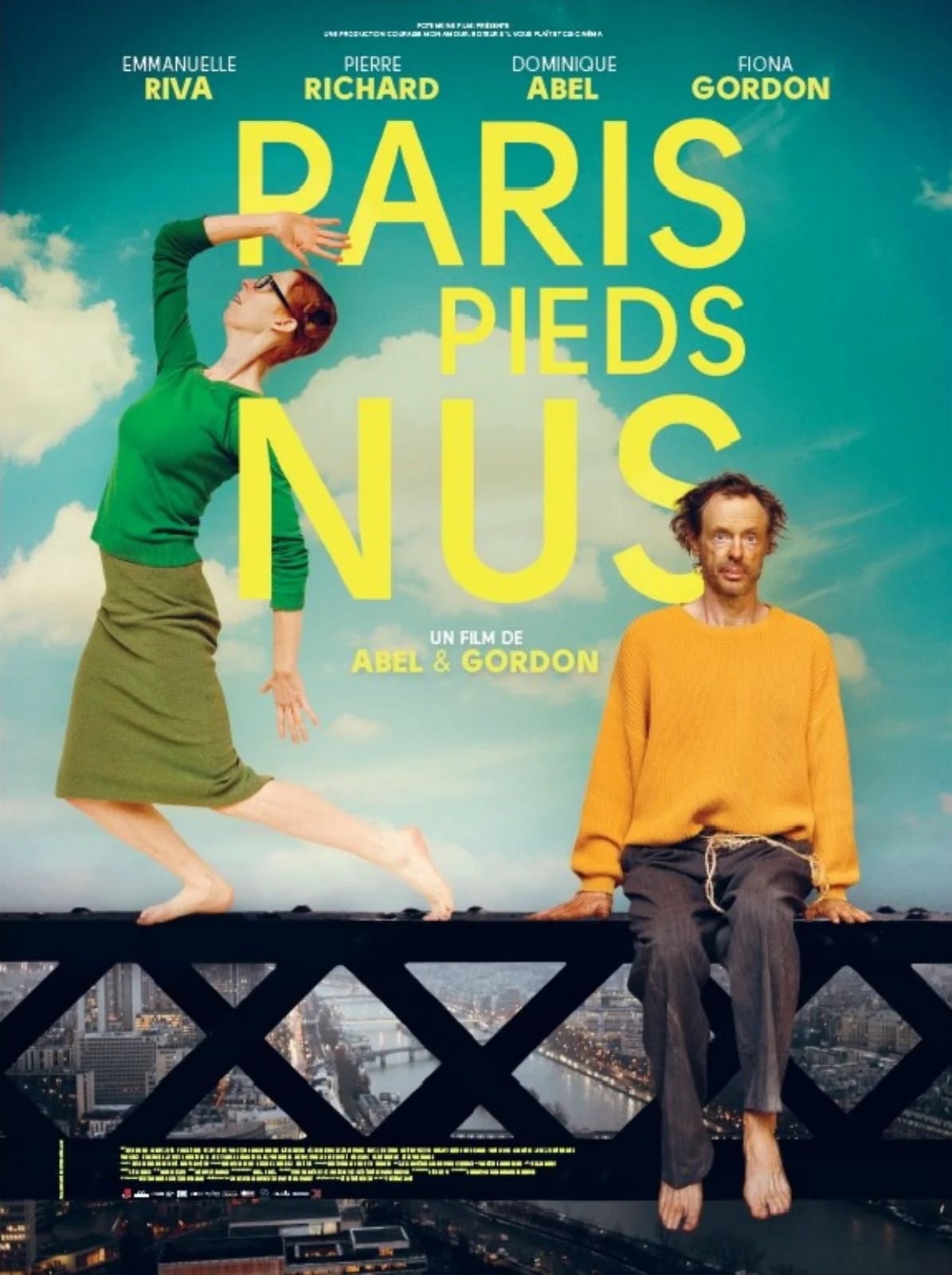Paris pieds nus - Cover