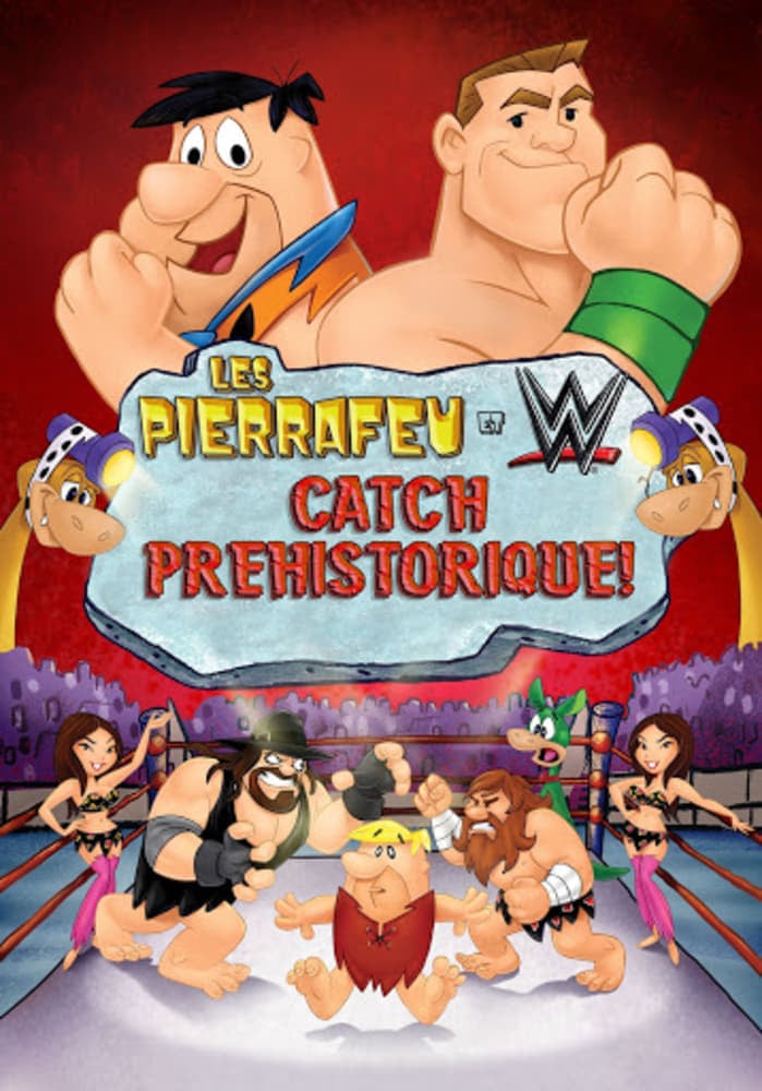 Les Pierrafeu Et WWE : Catch Préhistorique ! - Cover