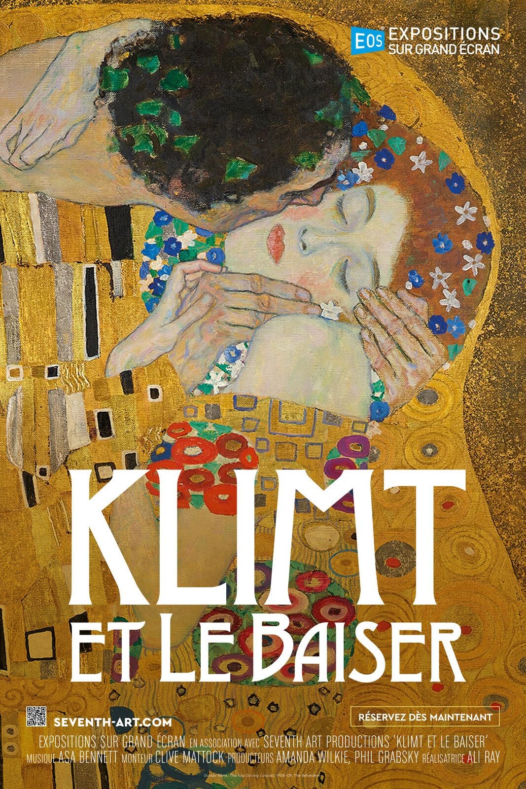 Expositions sur grand écran: Klimt et Le Baiser - Cover