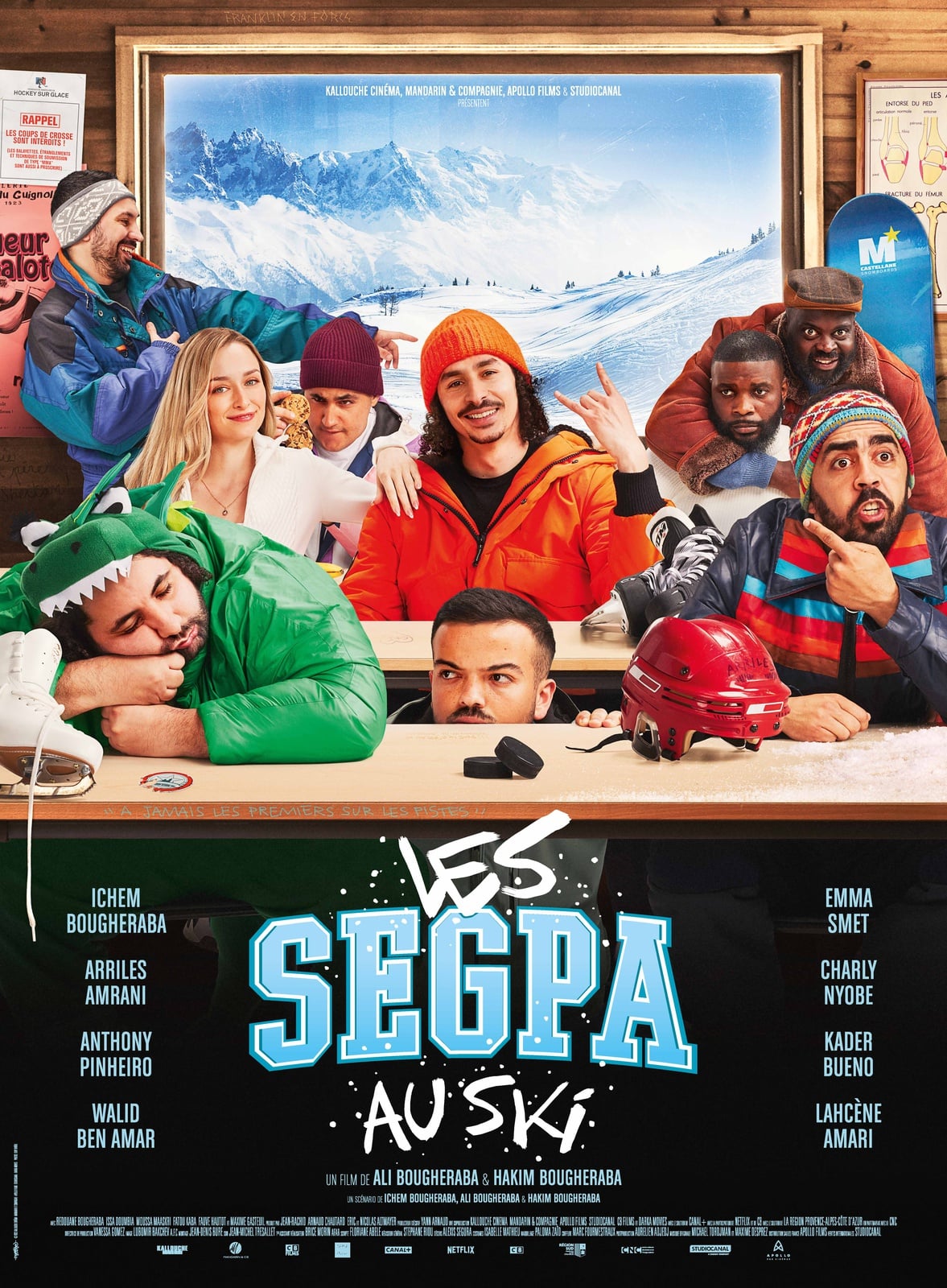 Les SEGPA au ski - Cover