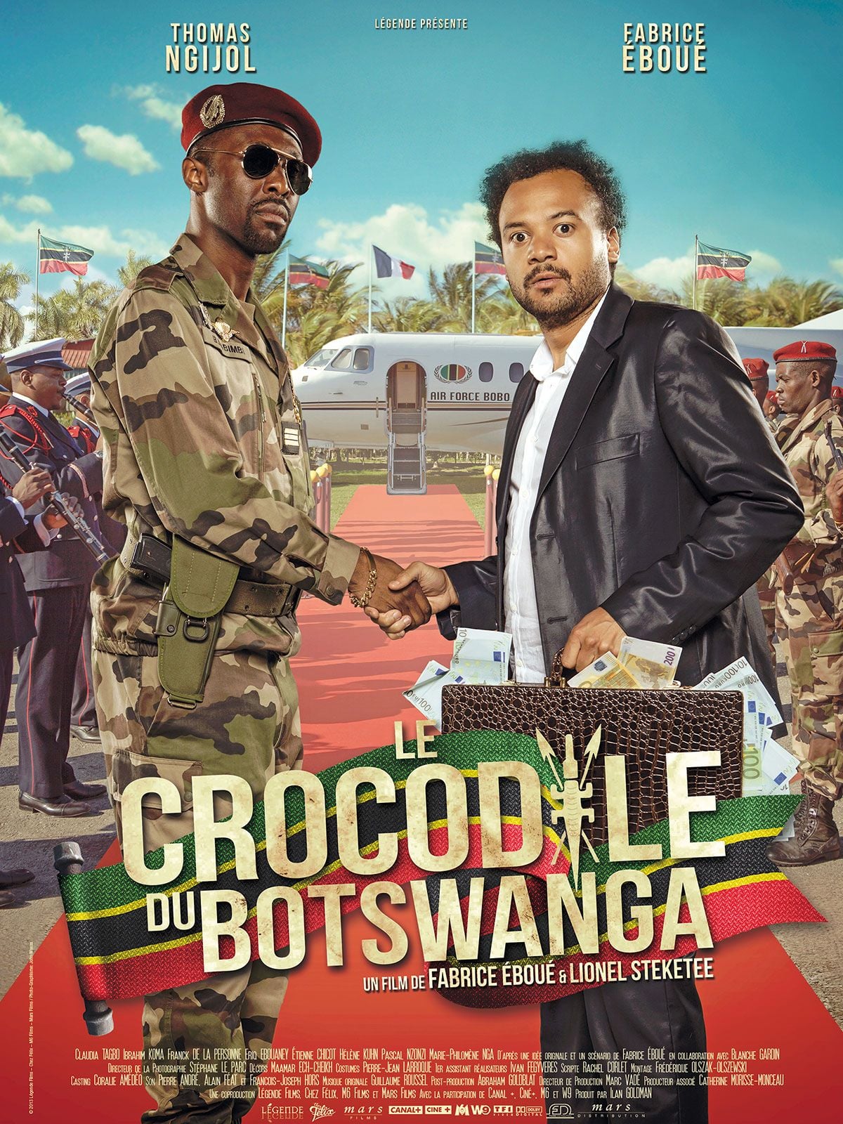 Le Crocodile du Botswanga - Cover