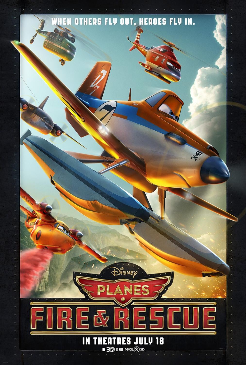 Planes: Fire & Rescue - Cover