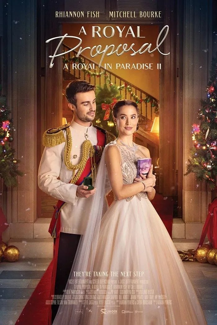 A Christmas Castle Proposal: A Royal in Paradise II - Cover