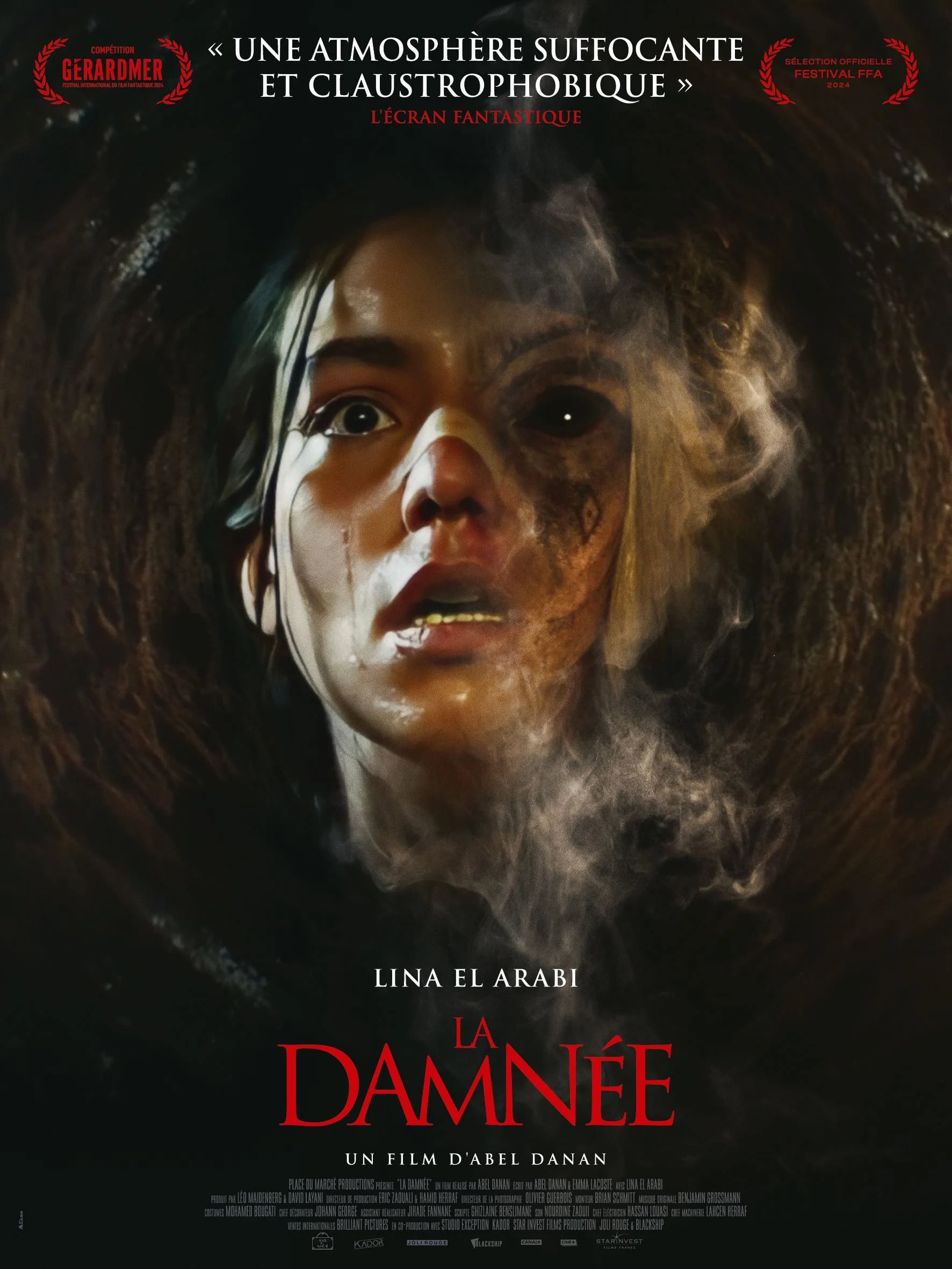 La Damnée - Cover