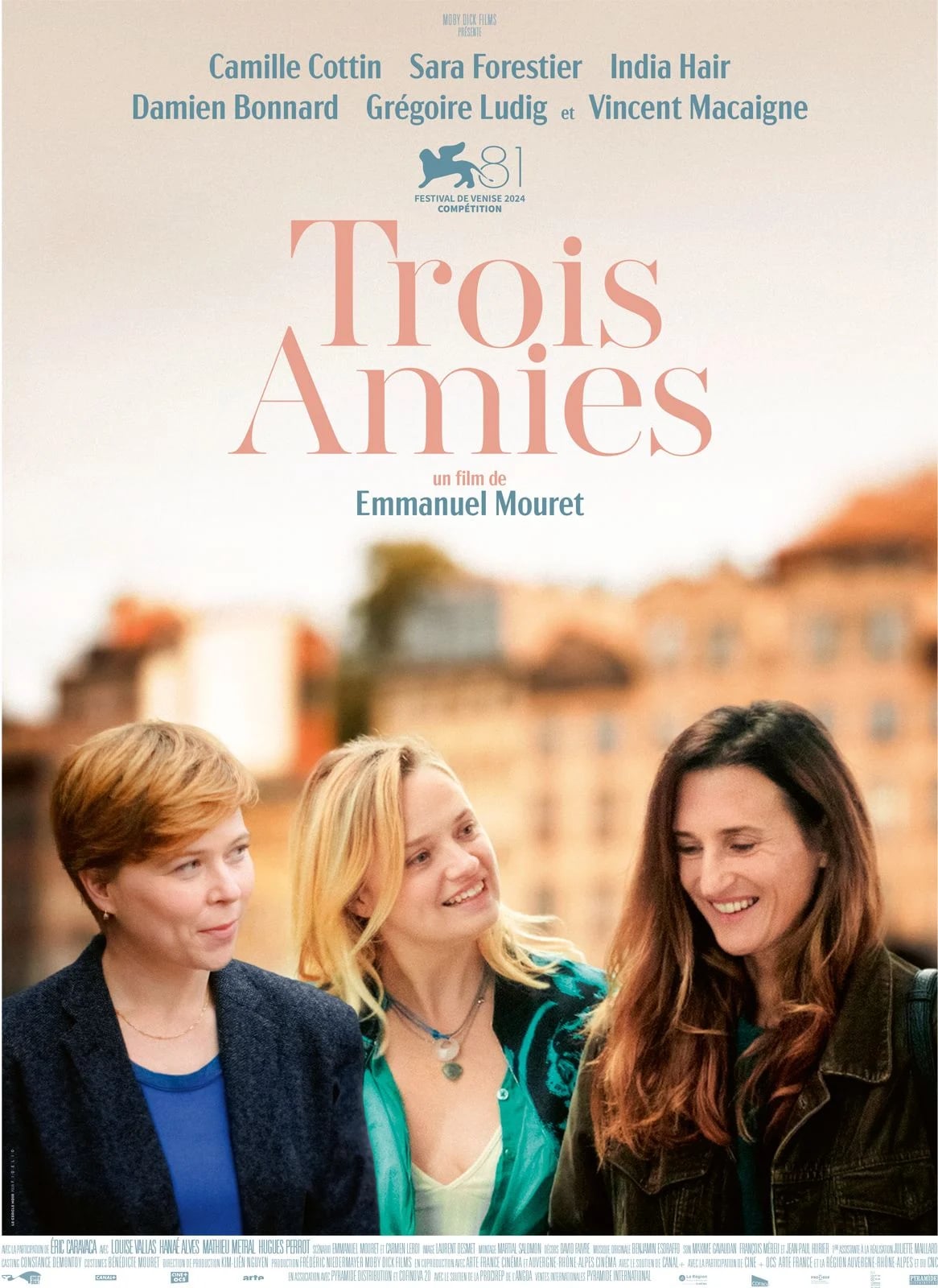 Trois amies - Cover