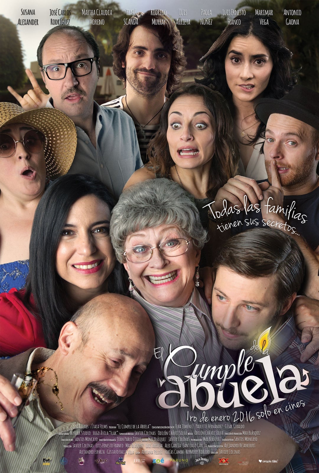 El cumple de la abuela - Cover