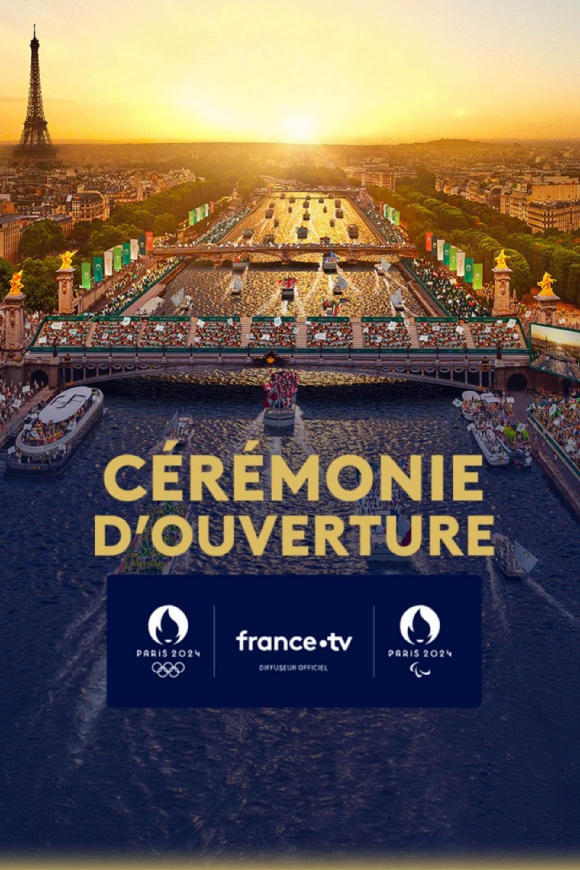 Cérémonie d'ouverture des Jeux Olympiques de Paris 2024 - Cover