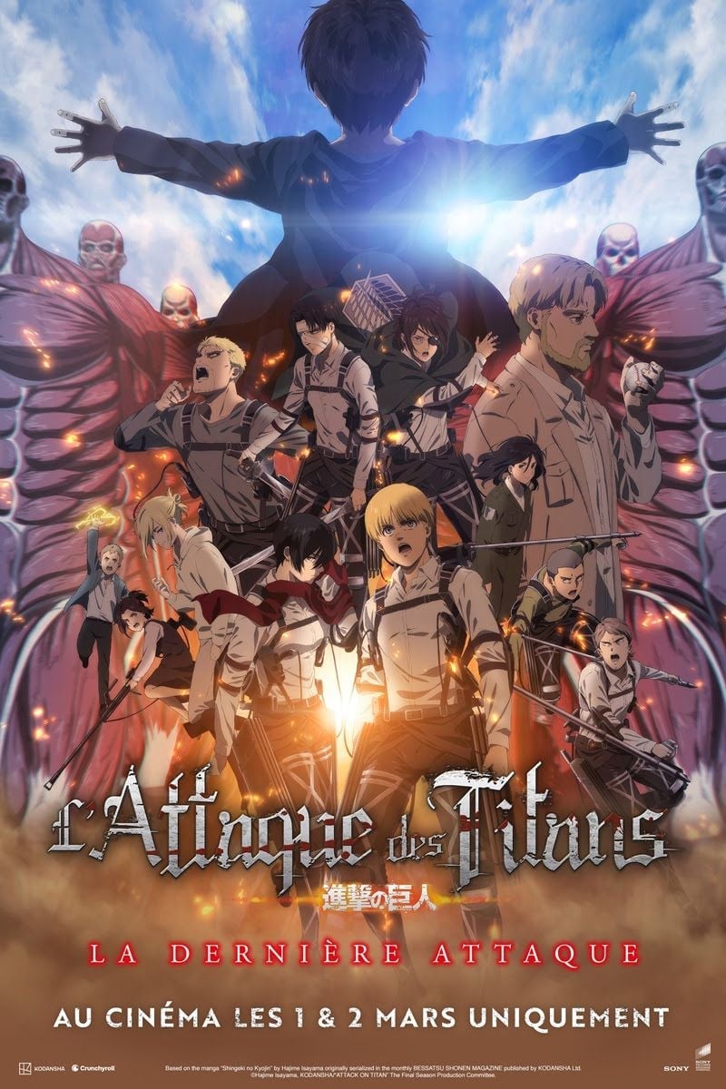 L’Attaque des titans : La dernière attaque - Cover