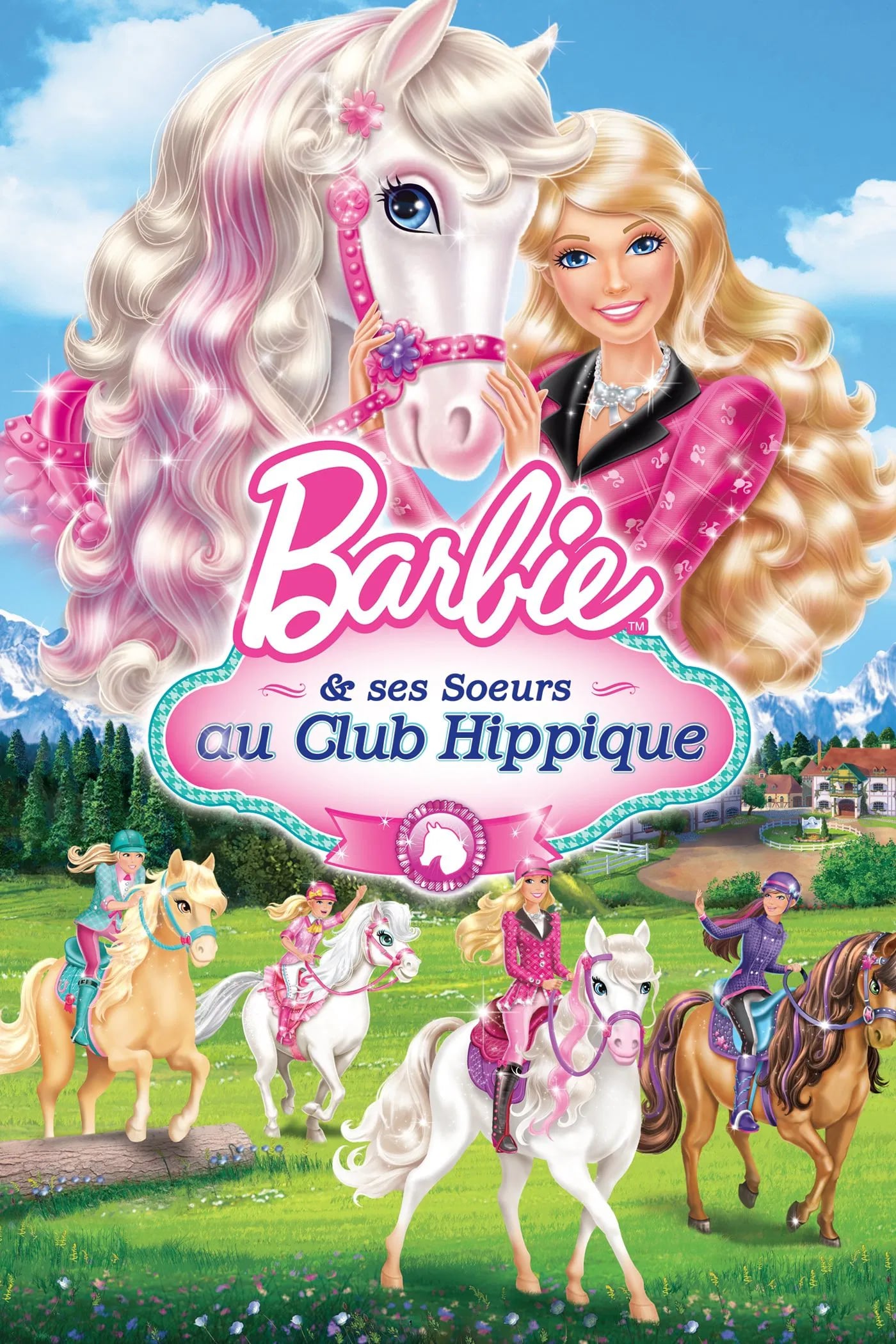Barbie & ses soeurs au club hippique - Cover