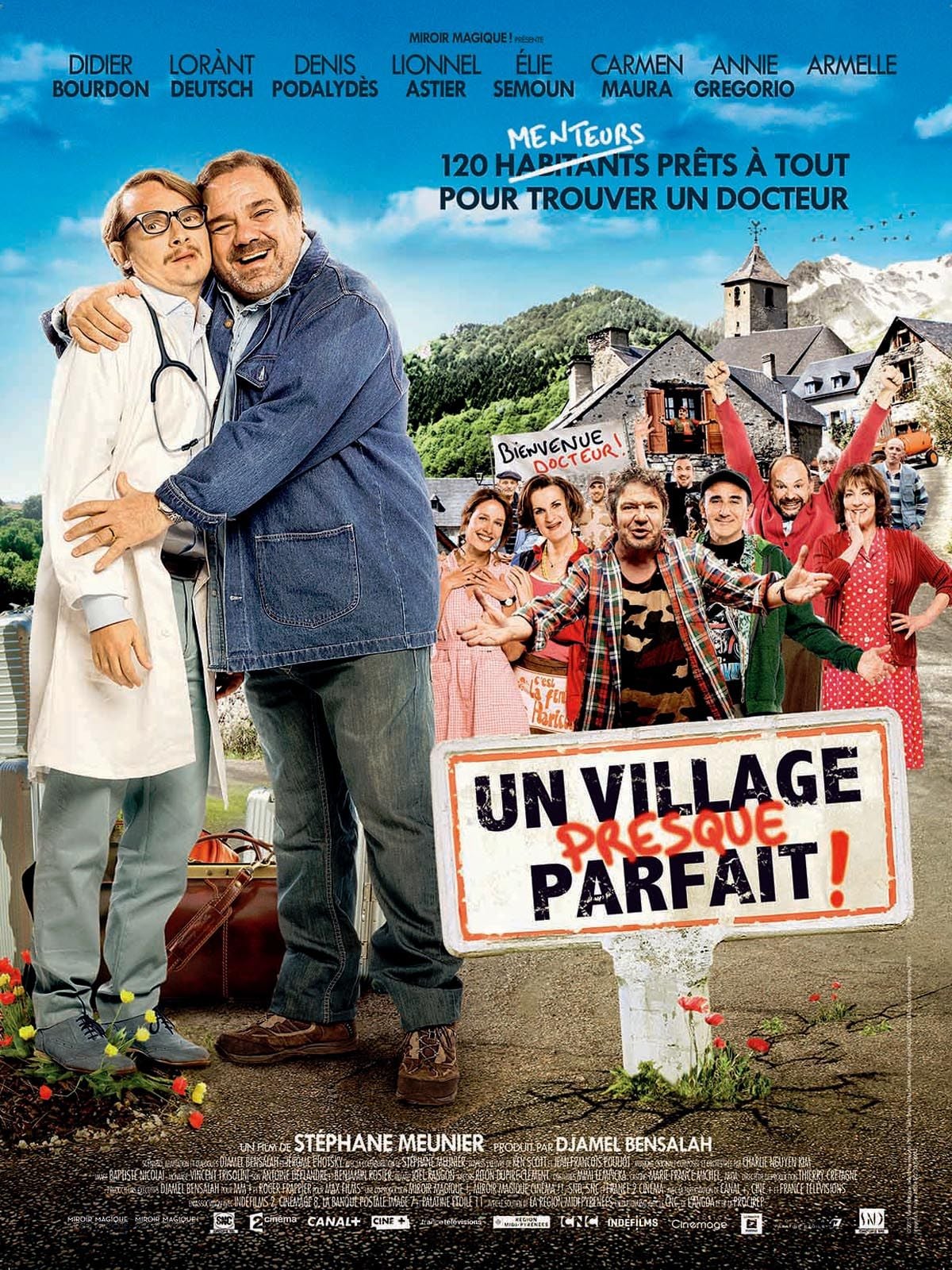 Un Village presque parfait - Cover