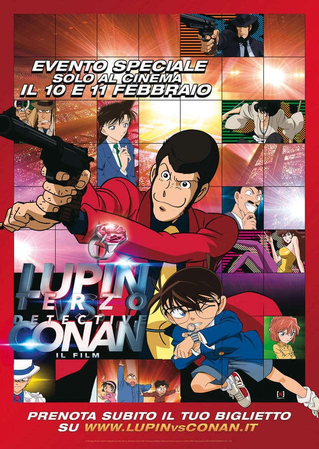 Lupin III vs. Detective Conan: The Movie - Cover