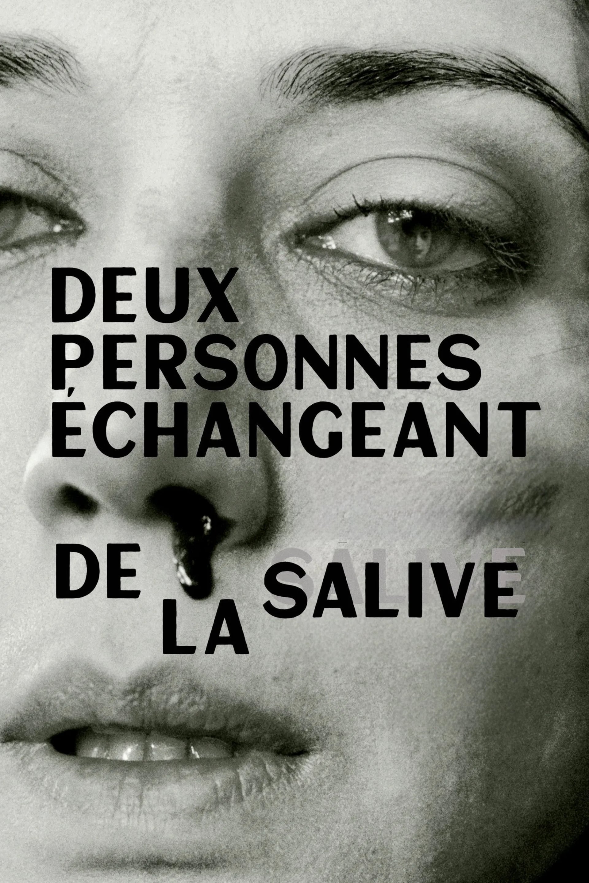 Deux personnes échangeant de la salive - Cover