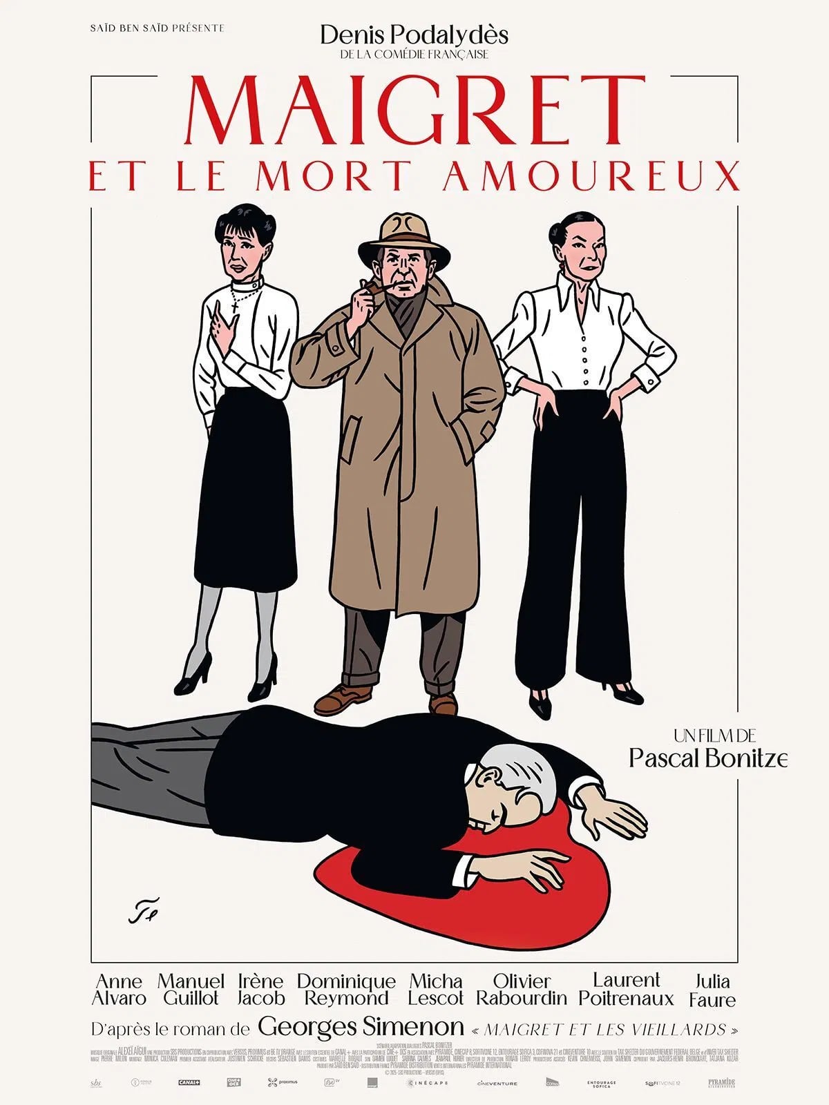 Maigret et le mort amoureux - Cover