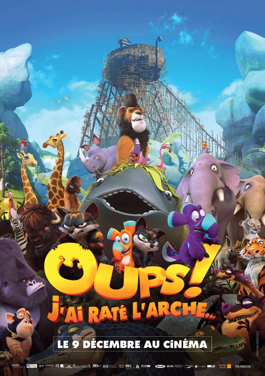 Oups ! J’ai raté l’arche… - Cover
