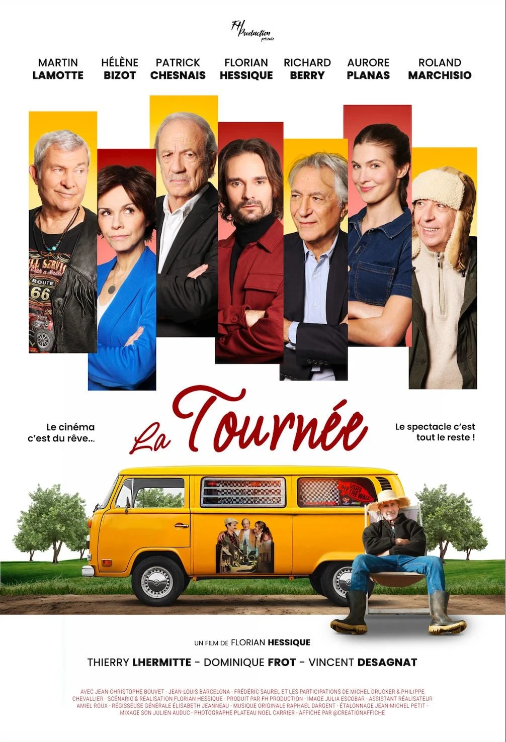 La Tournée - Cover