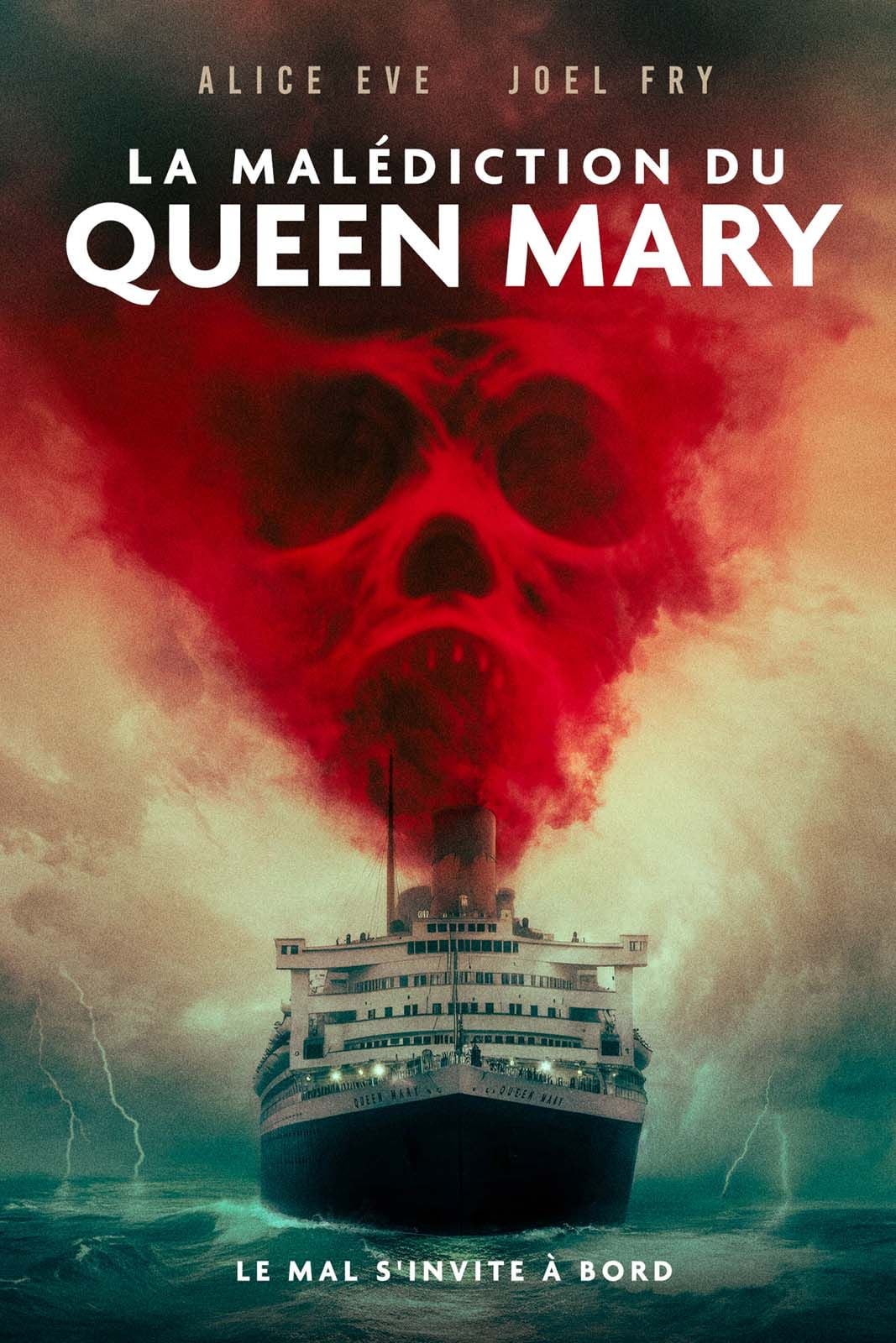 La Malédiction du Queen Mary - Cover