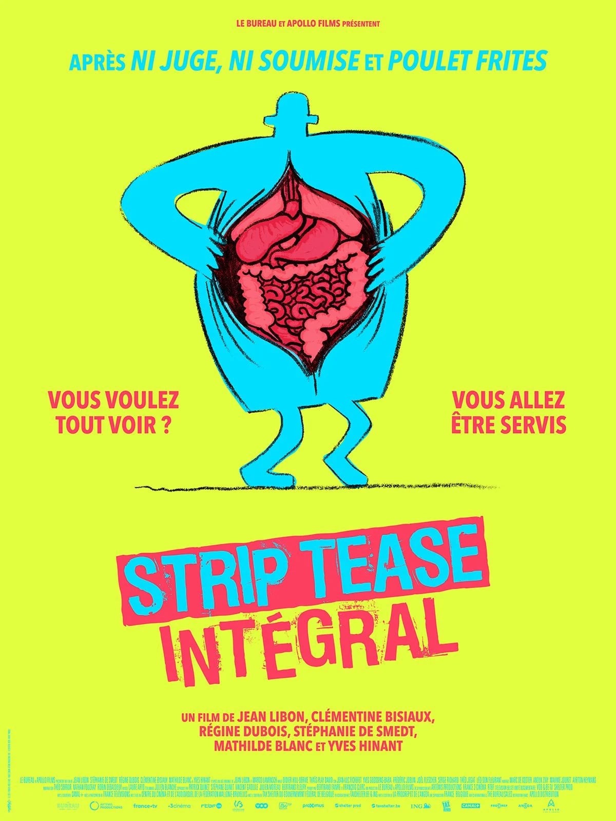 Strip-tease intégral - Cover