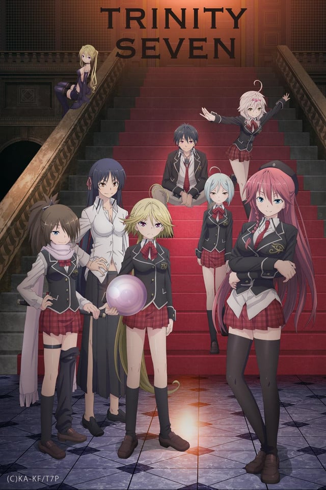 Trinity Seven: 7-nin no Masho Tsukai - Cover
