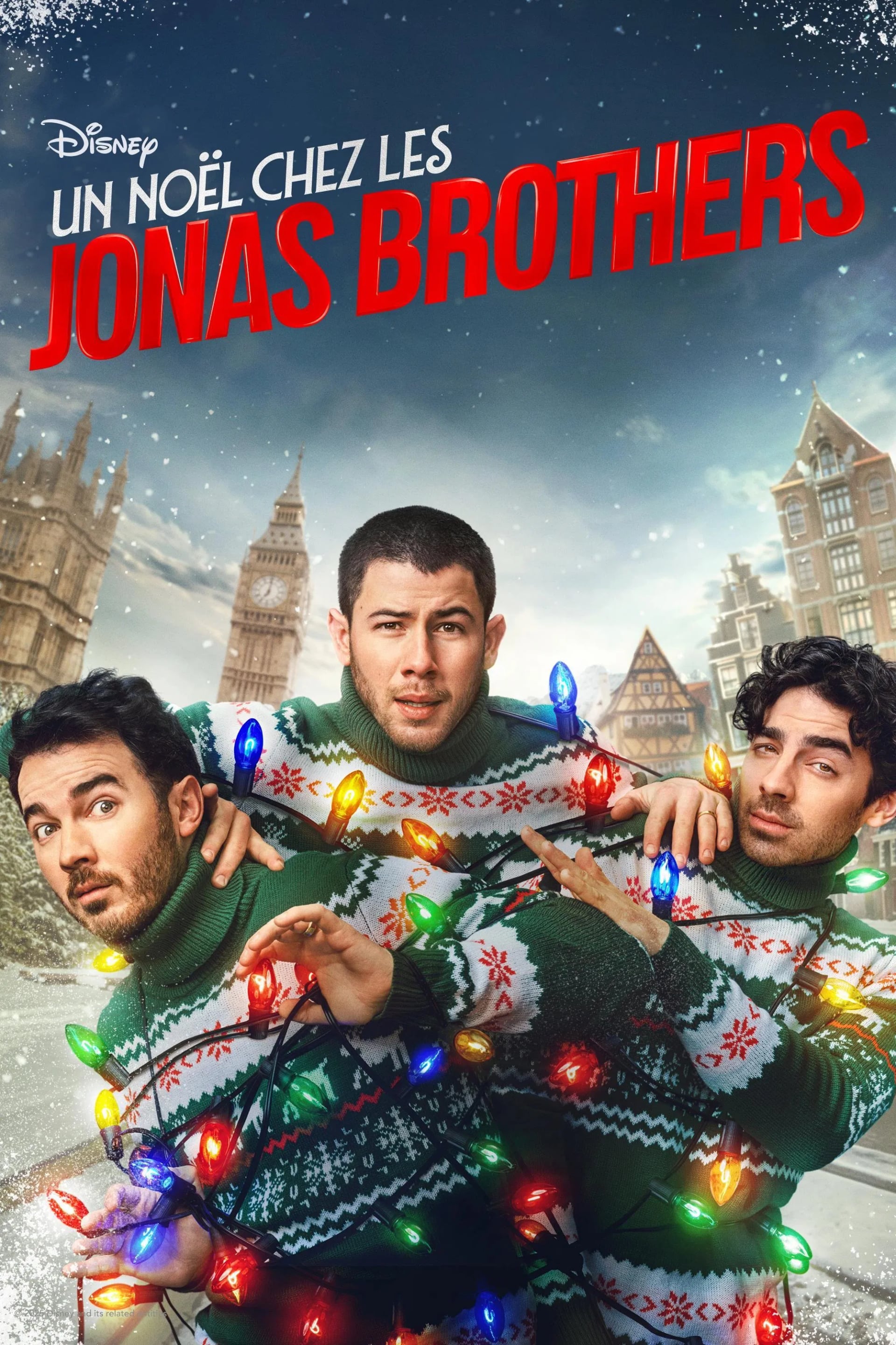 Un Noël chez les Jonas Brothers - Cover