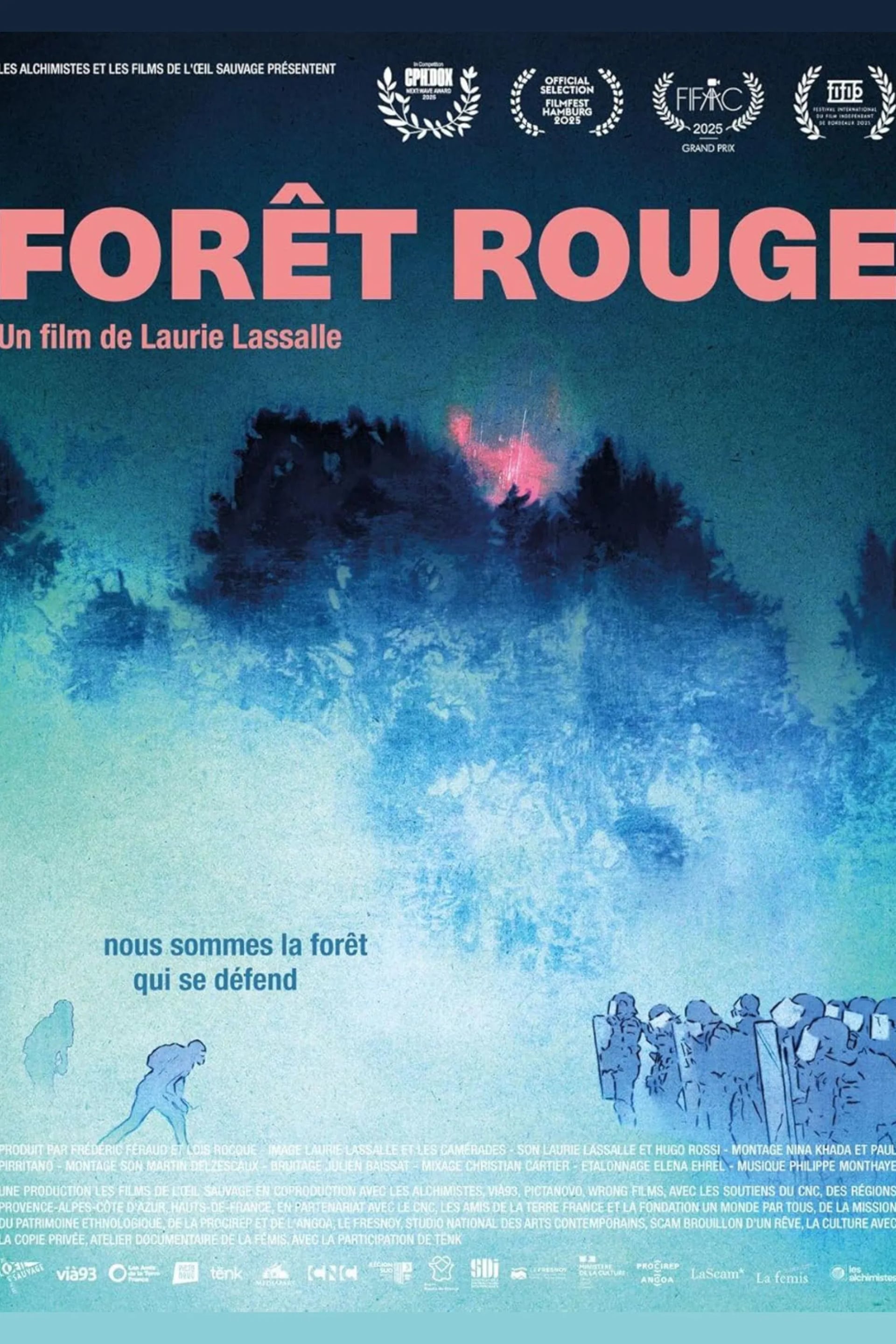 Forêt rouge - Cover