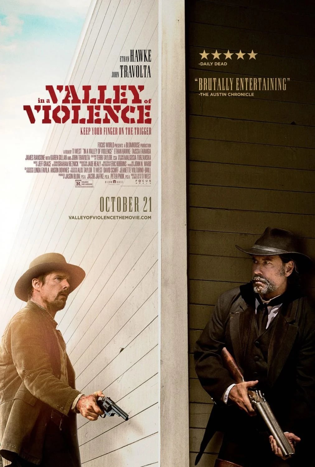 In A Valley Of Violence - Cover