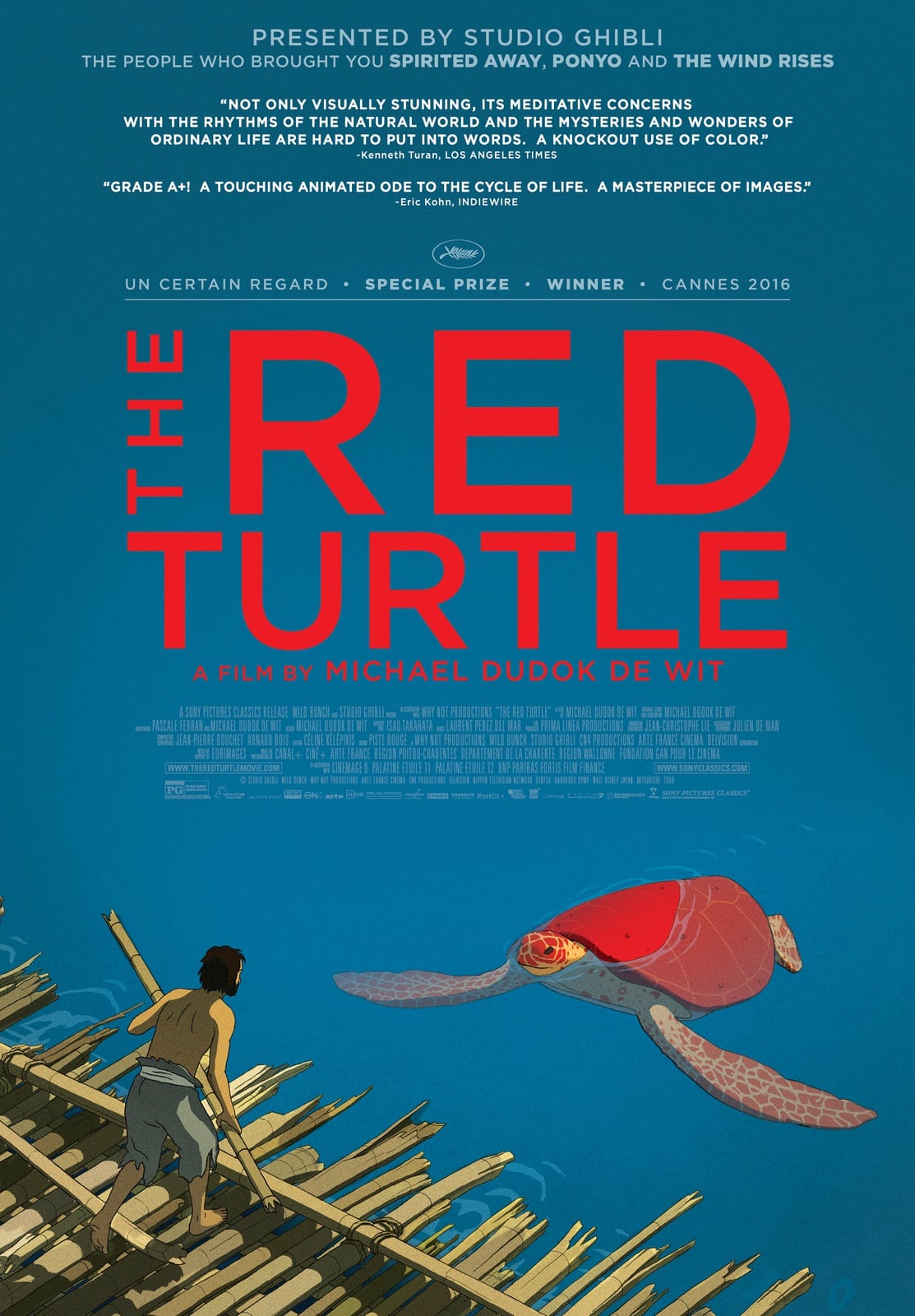 The Red Turtle - Cover
