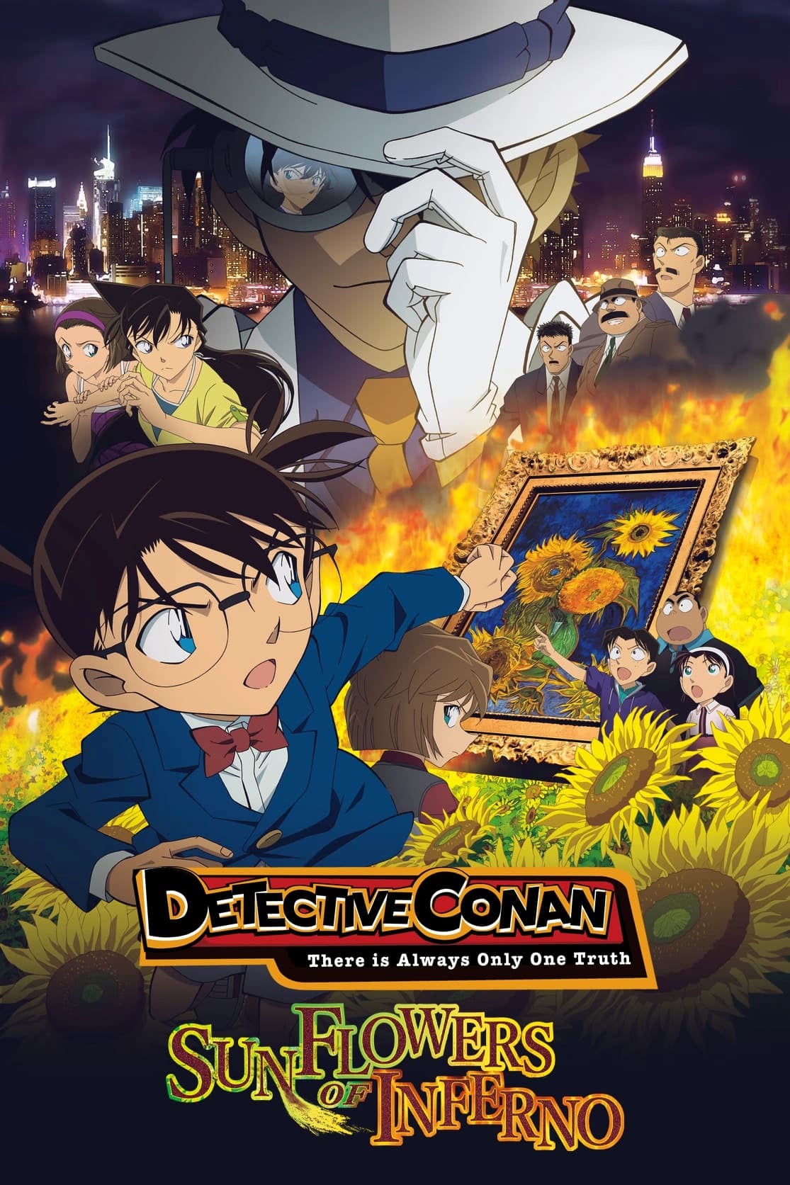 Detective Conan: Sunflowers of Inferno - Cover