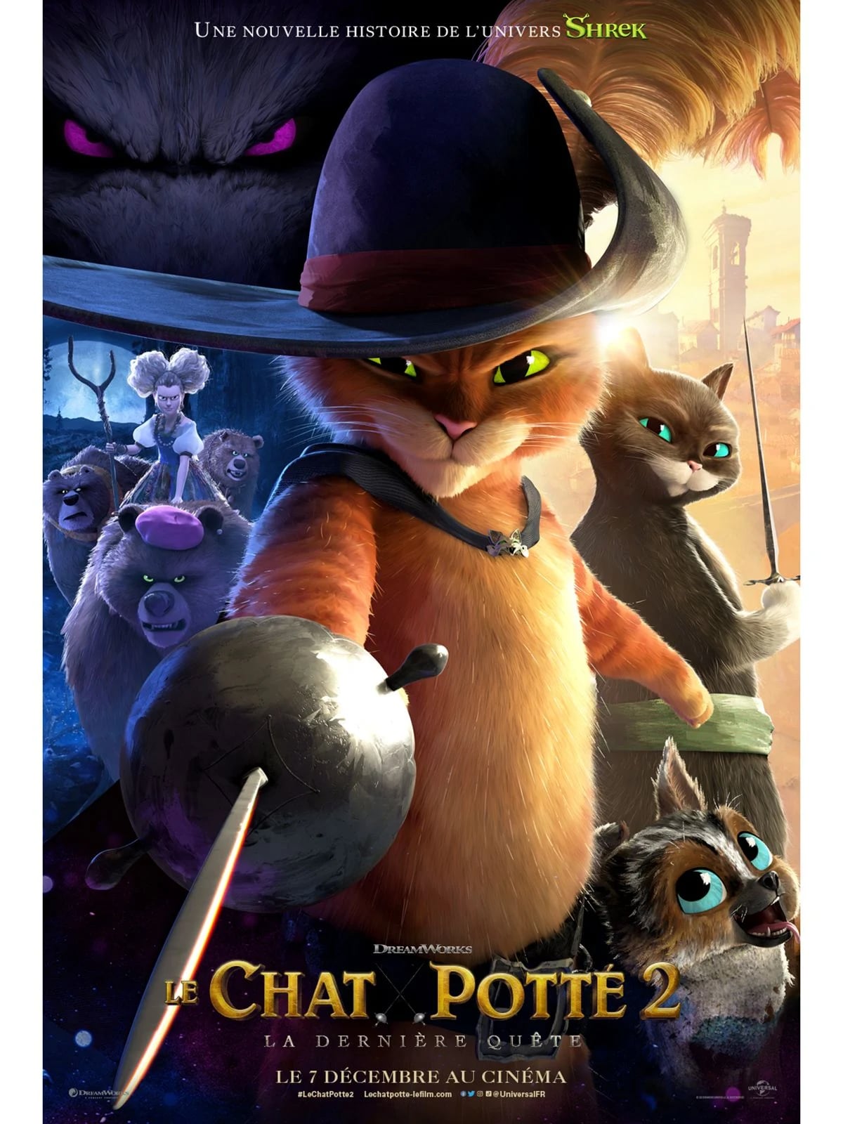 Le Chat Potté 2 : la dernière quête - Cover