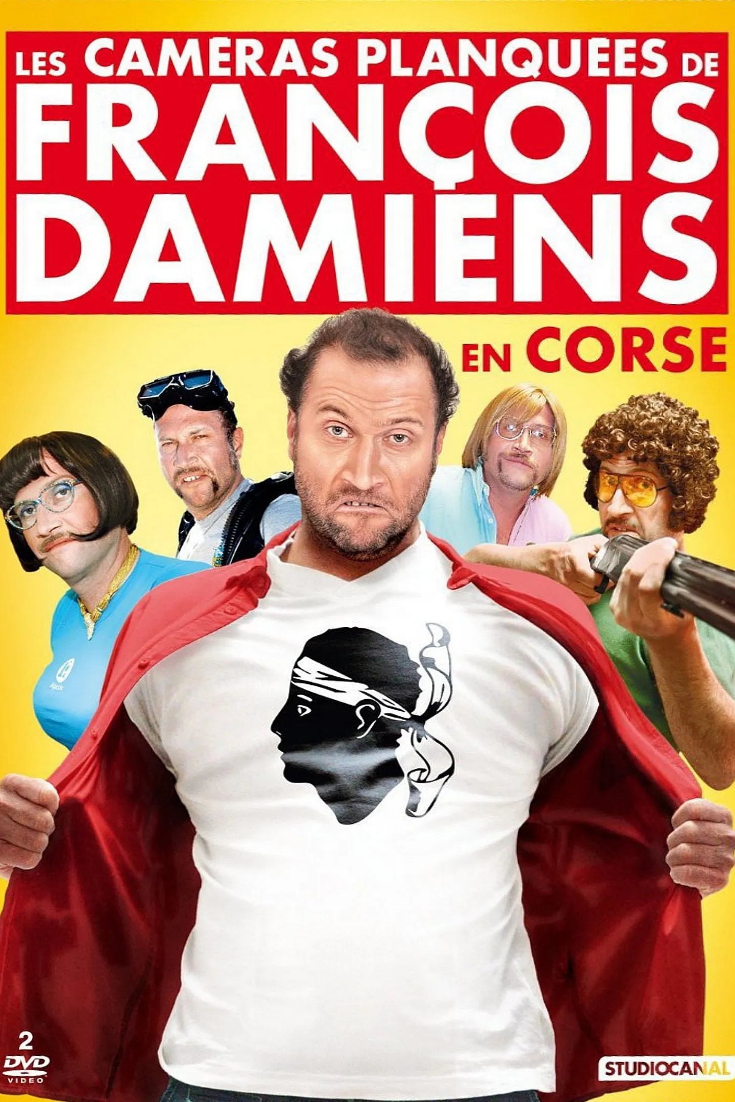 Les Caméras Planquées de François Damiens en Corse, Vol. 1 - Cover
