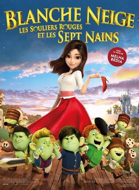 Blanche Neige, les souliers rouges et les sept nains - Cover
