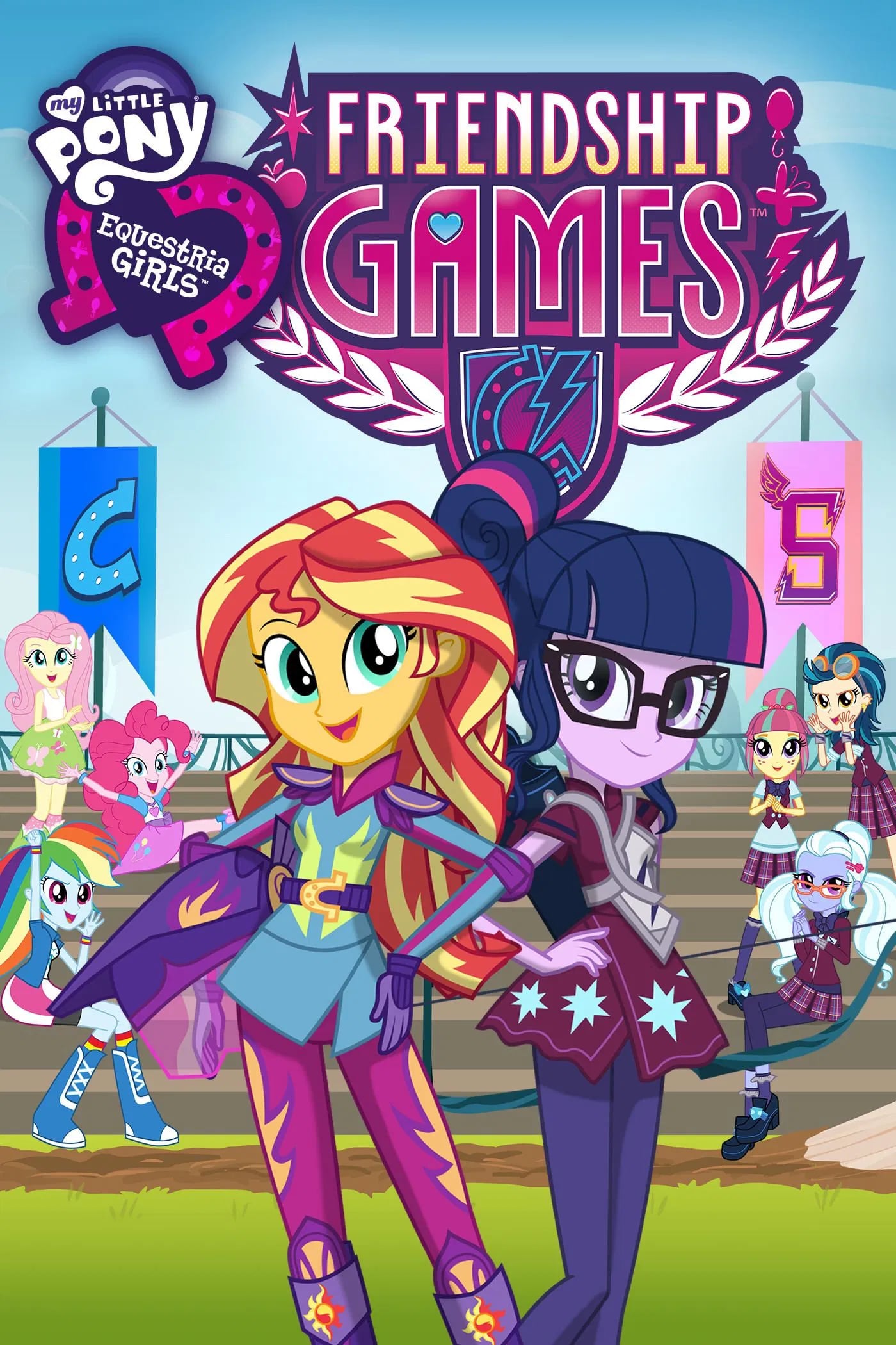 My Little Pony: Equestria Girls - Friendship Games - Cover