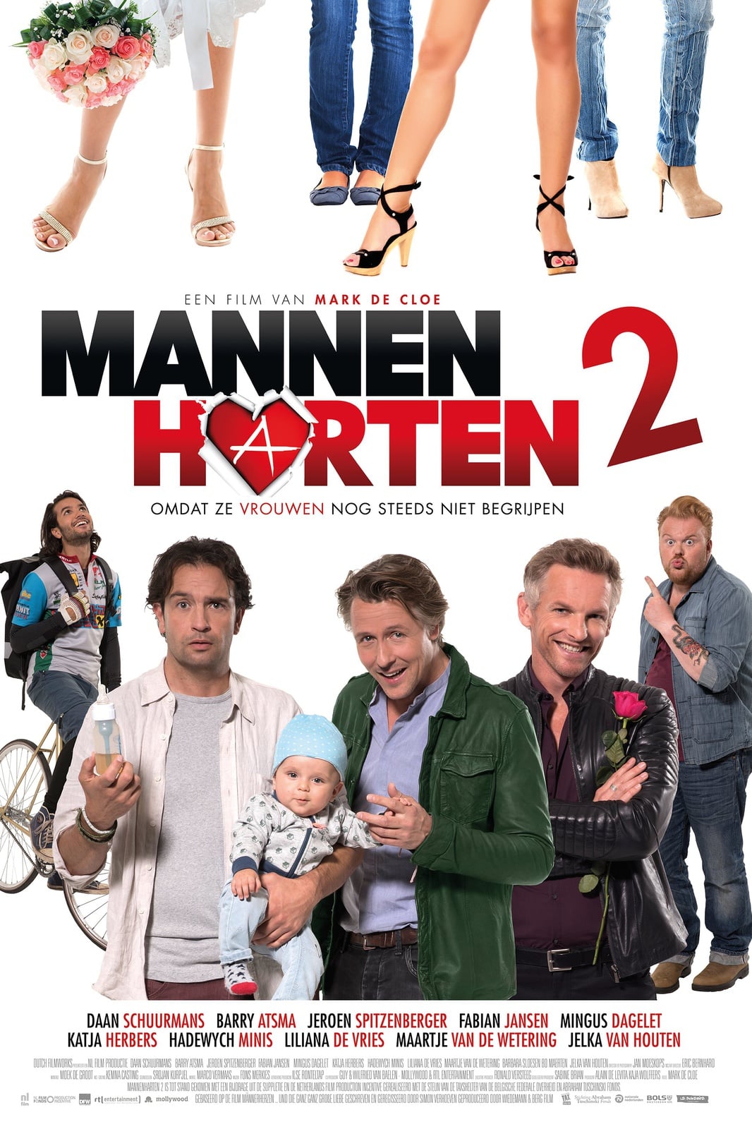Mannenharten 2 - Cover
