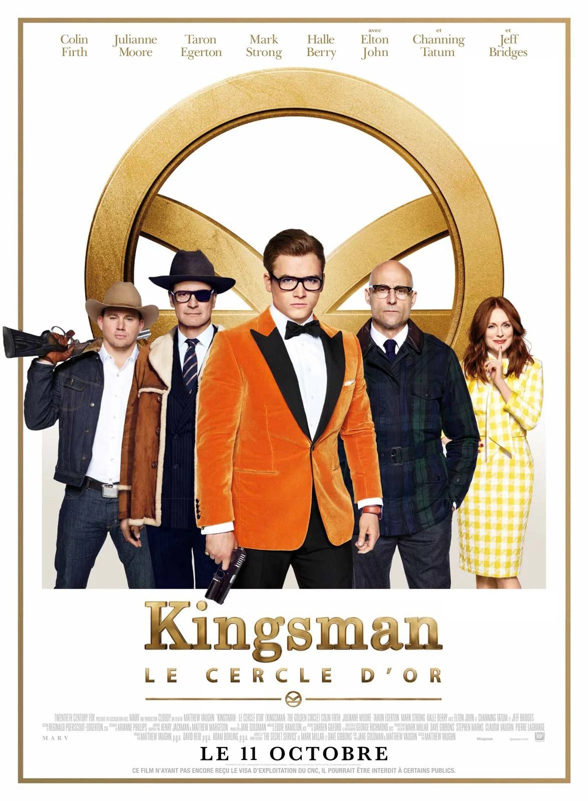 Kingsman : Le Cercle d'or - Cover