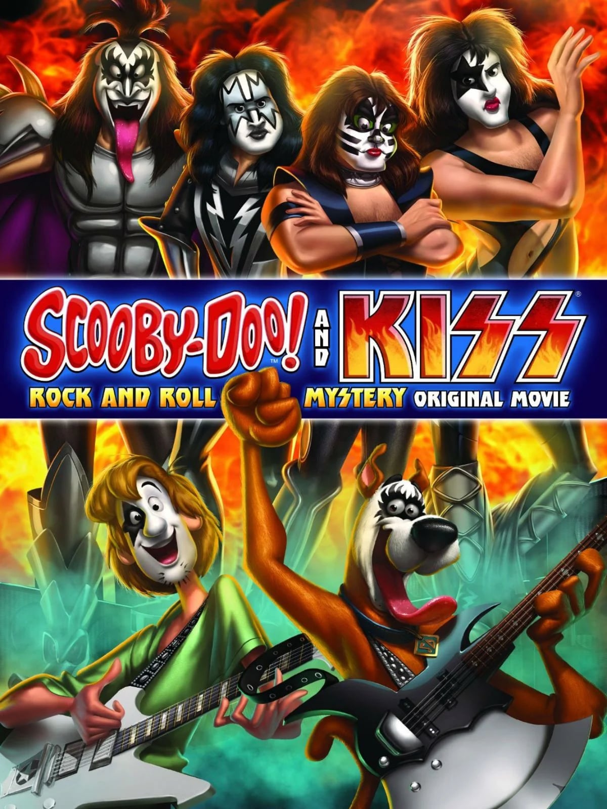 Scooby-Doo! Rencontre avec KISS - Cover