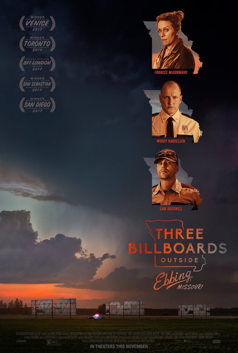 Three Billboards Outside Ebbing, Missouri - Cover