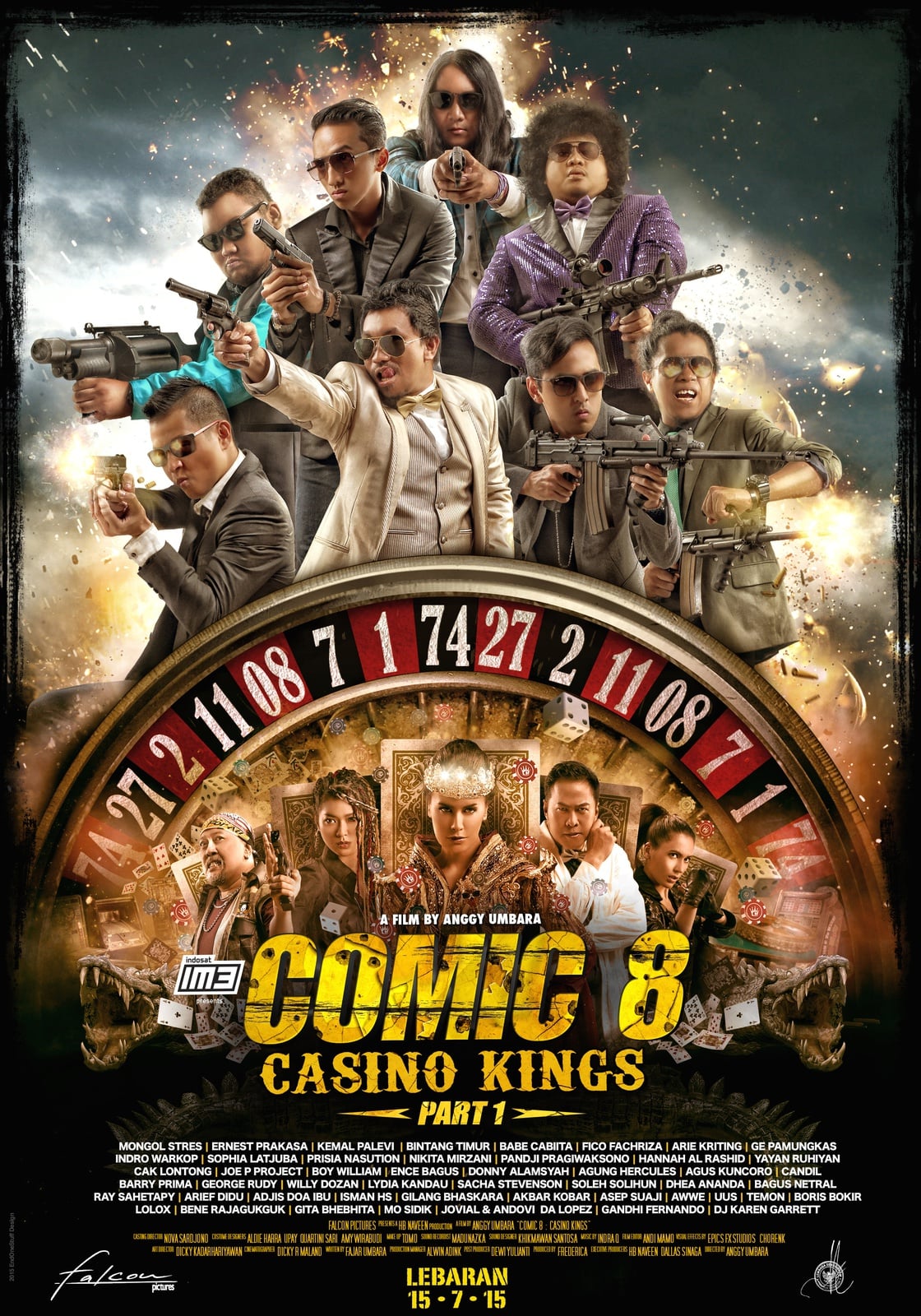 Comic 8: Casino Kings Part 1 - Cover