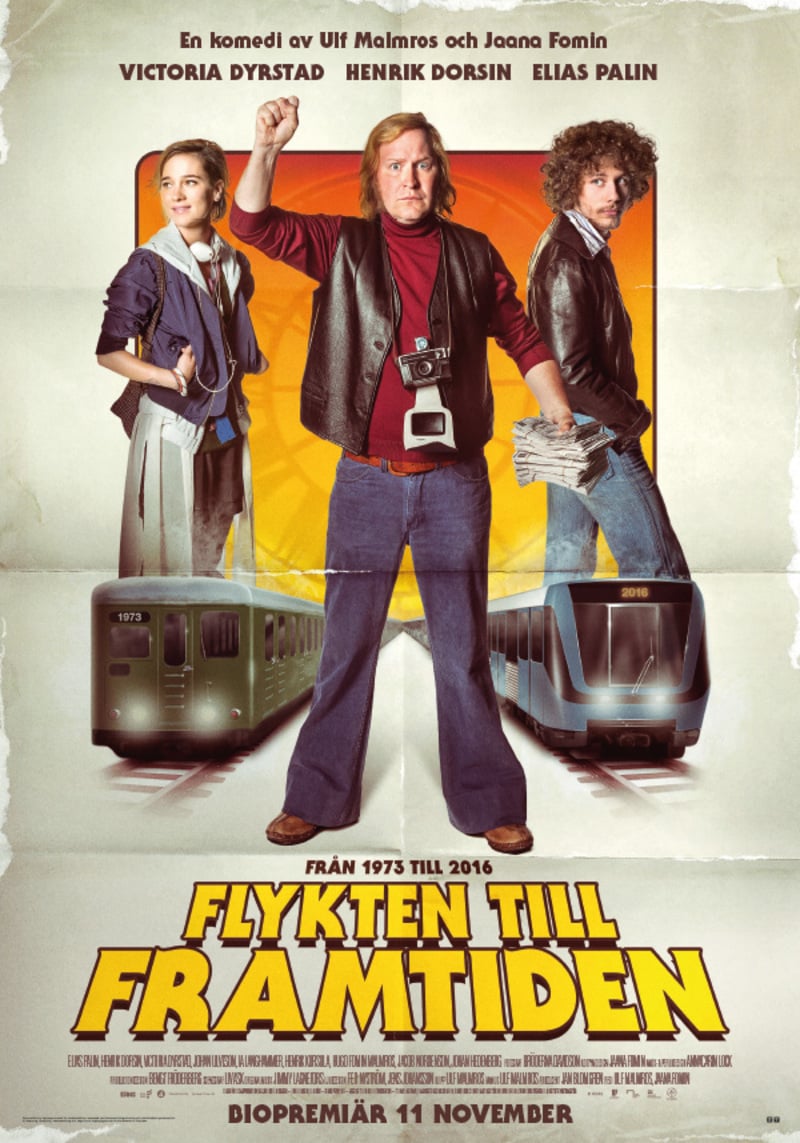 Flykten till framtiden - Cover