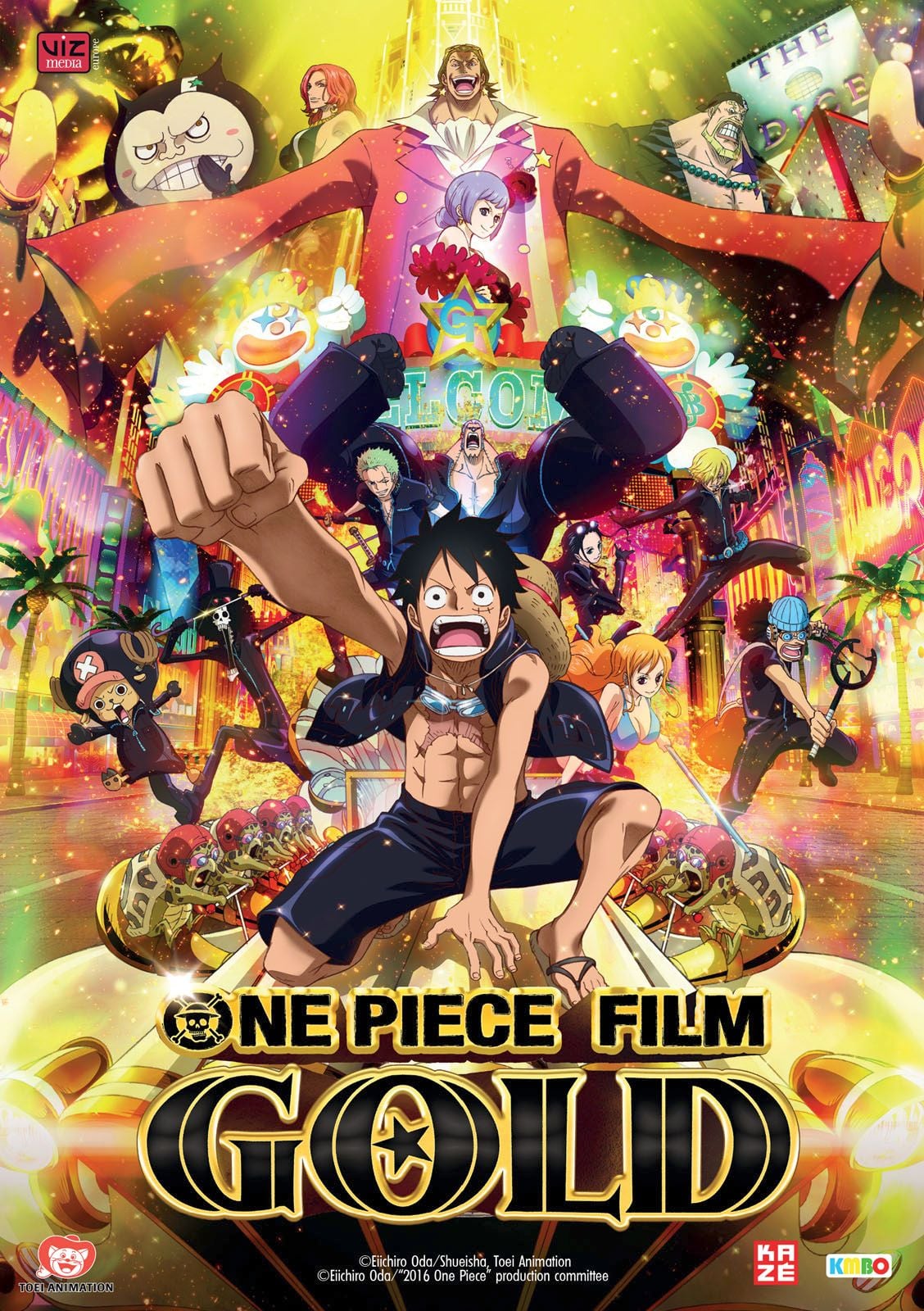 One Piece: Gold - Cover