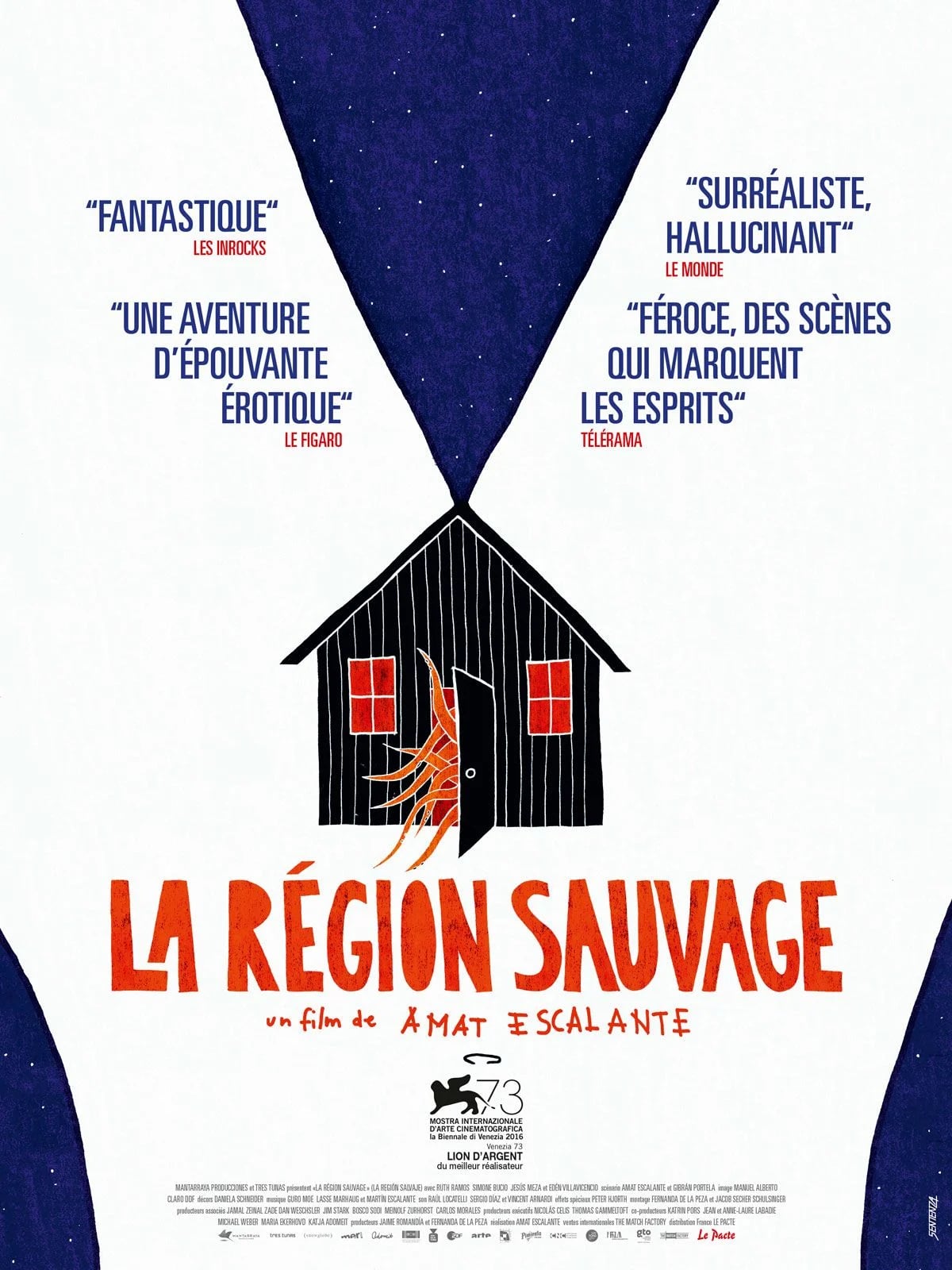 La Région sauvage - Cover