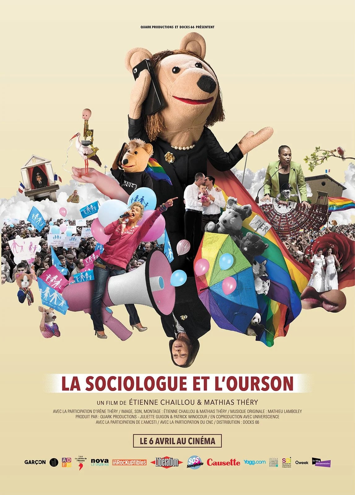 La Sociologue et L'ourson - Cover