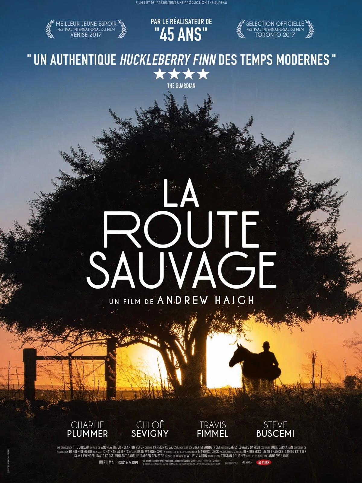 La Route sauvage (Lean on Pete) - Cover