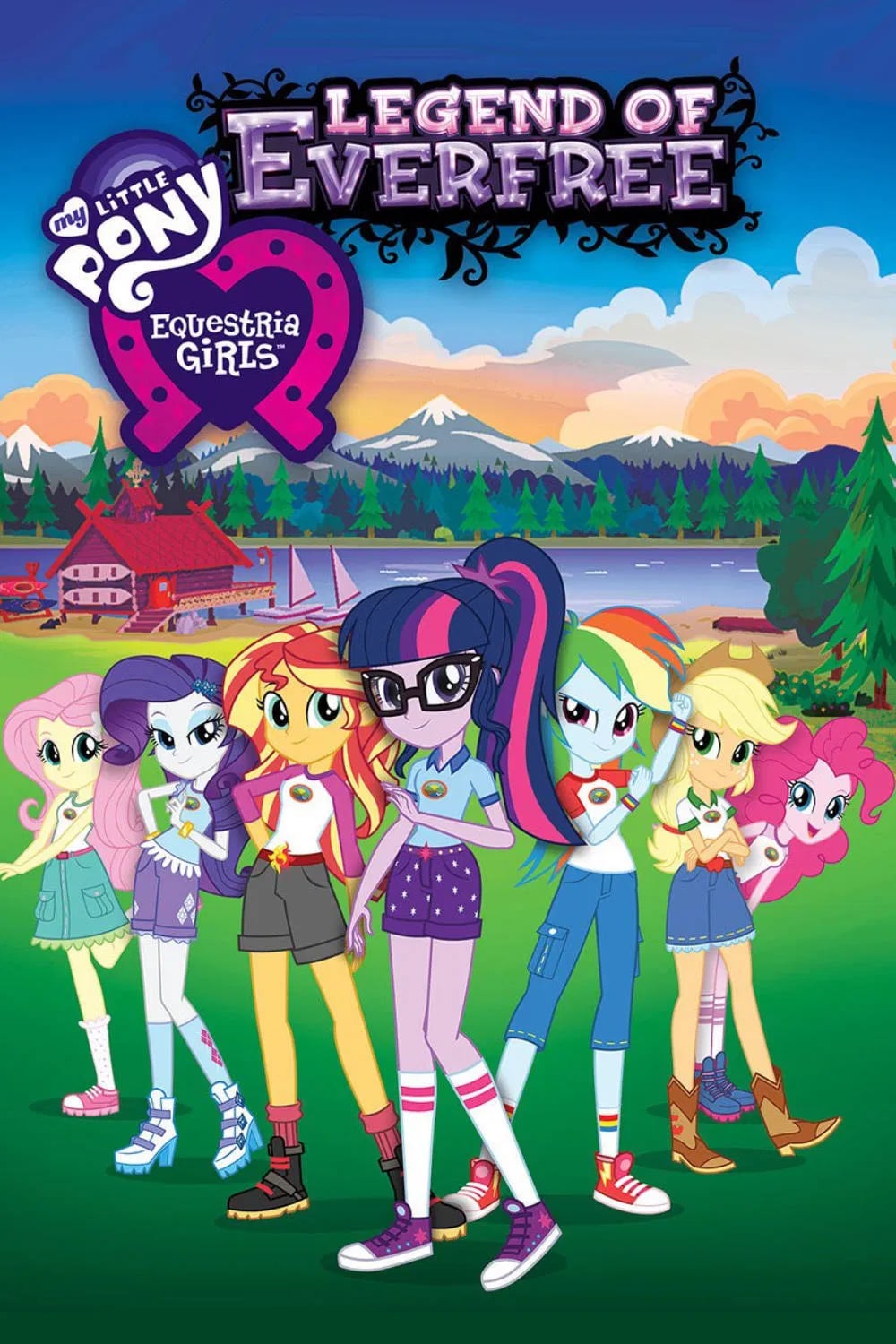 My Little Pony : Equestria Girls - Légende d'Everfree - Cover