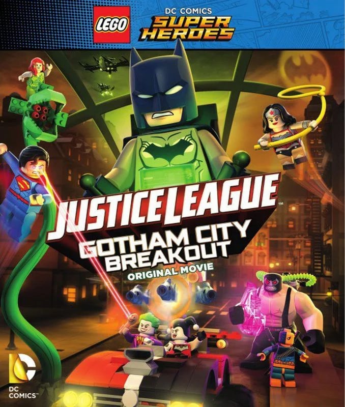 LEGO DC Super Heroes : La Ligue des Justiciers - S'évader de Gotham City - Cover