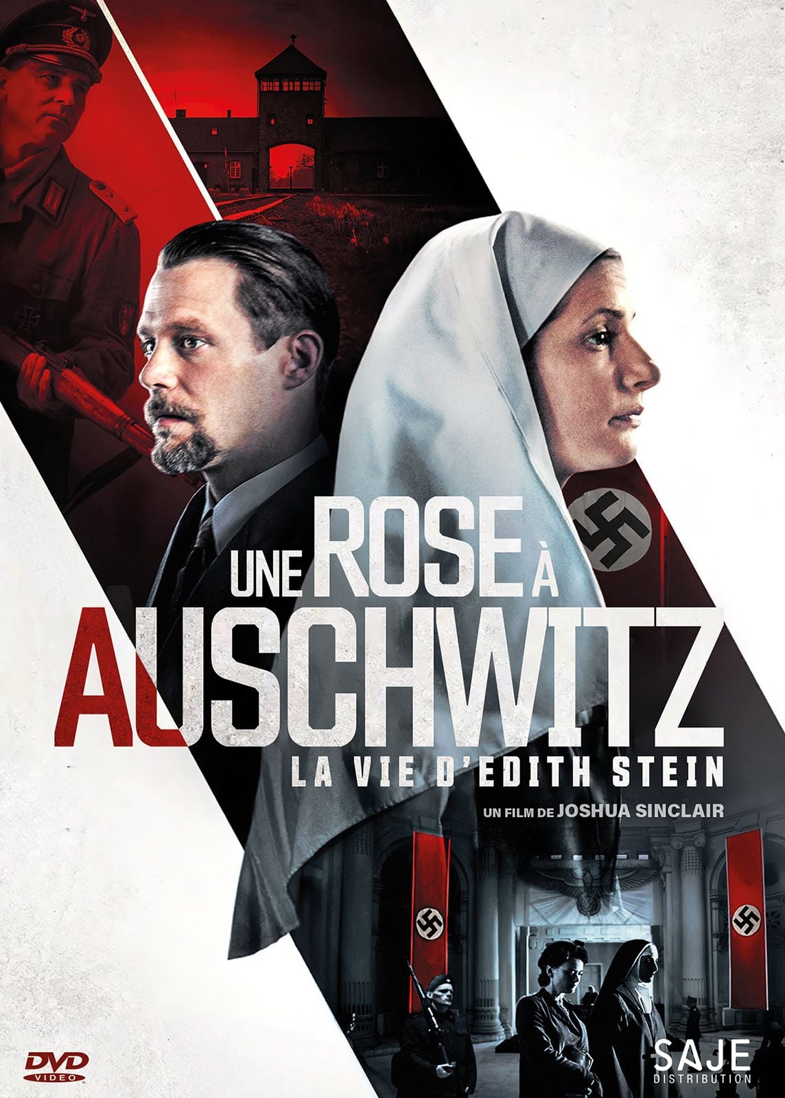 Une rose à Auschwitz, la vie d'Edith Stein - Cover