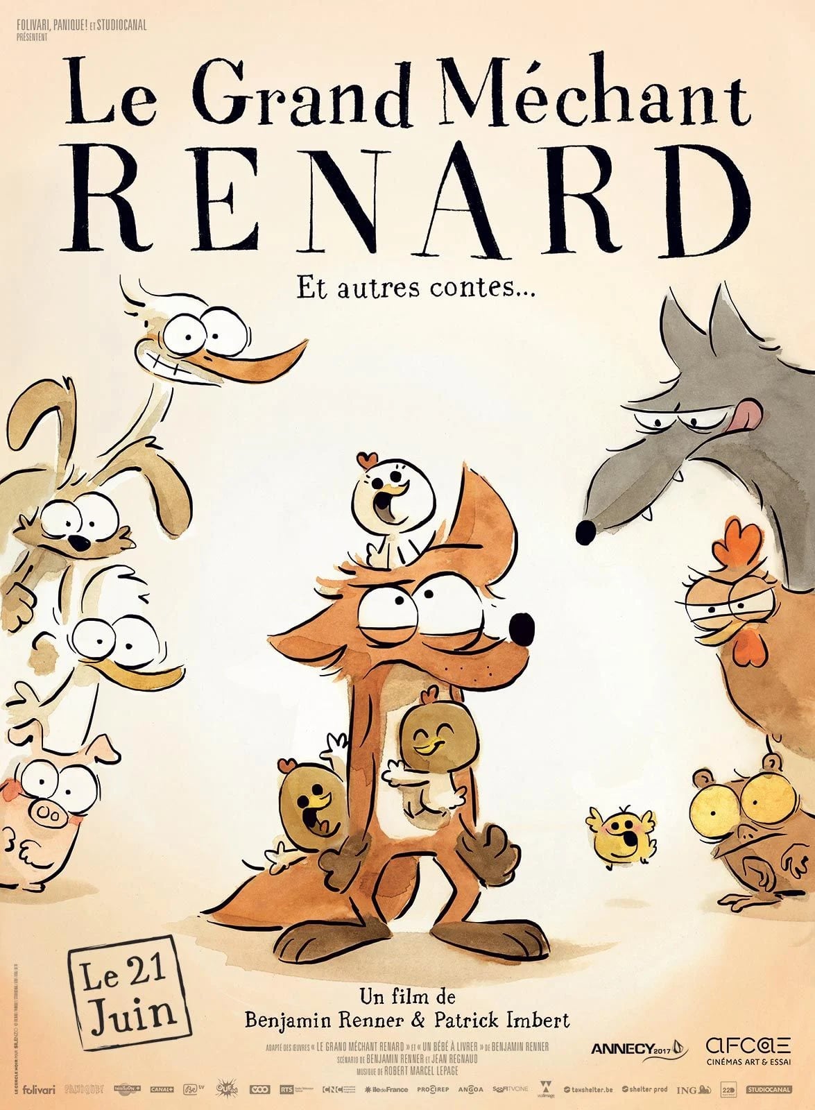 Le Grand Méchant Renard et autres contes - Cover