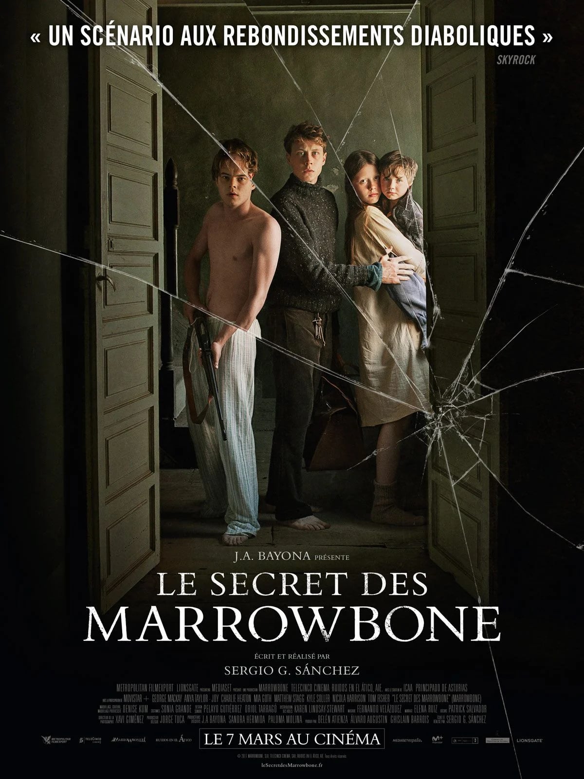 Le Secret des Marrowbone - Cover