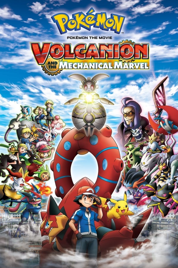 Pokémon the Movie: Volcanion and the Mechanical Marvel - Cover
