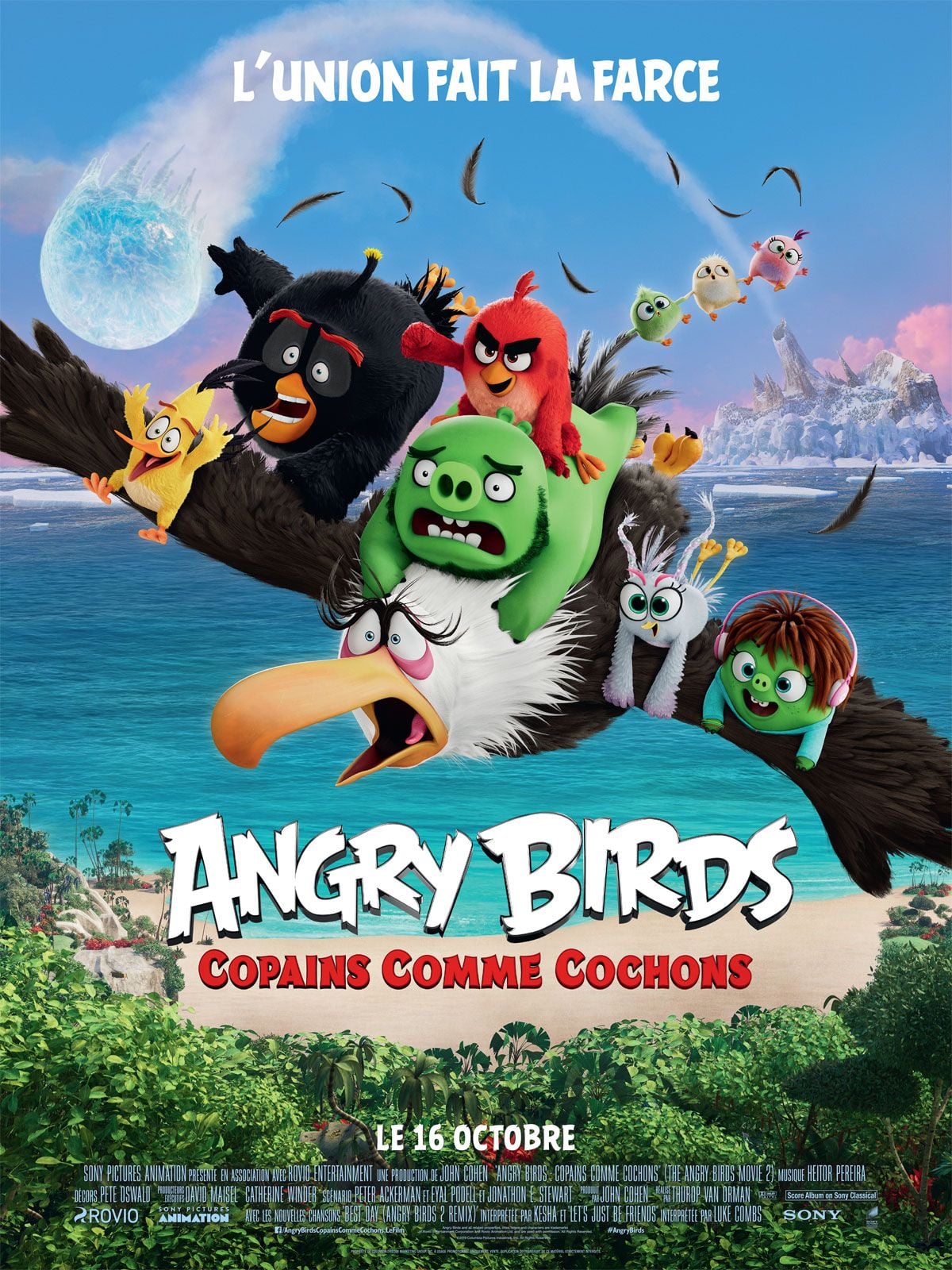 Angry Birds : Copains comme cochons - Cover